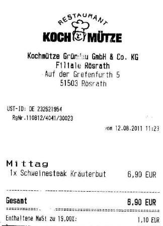 whai Hffner Kochmtze Restaurant